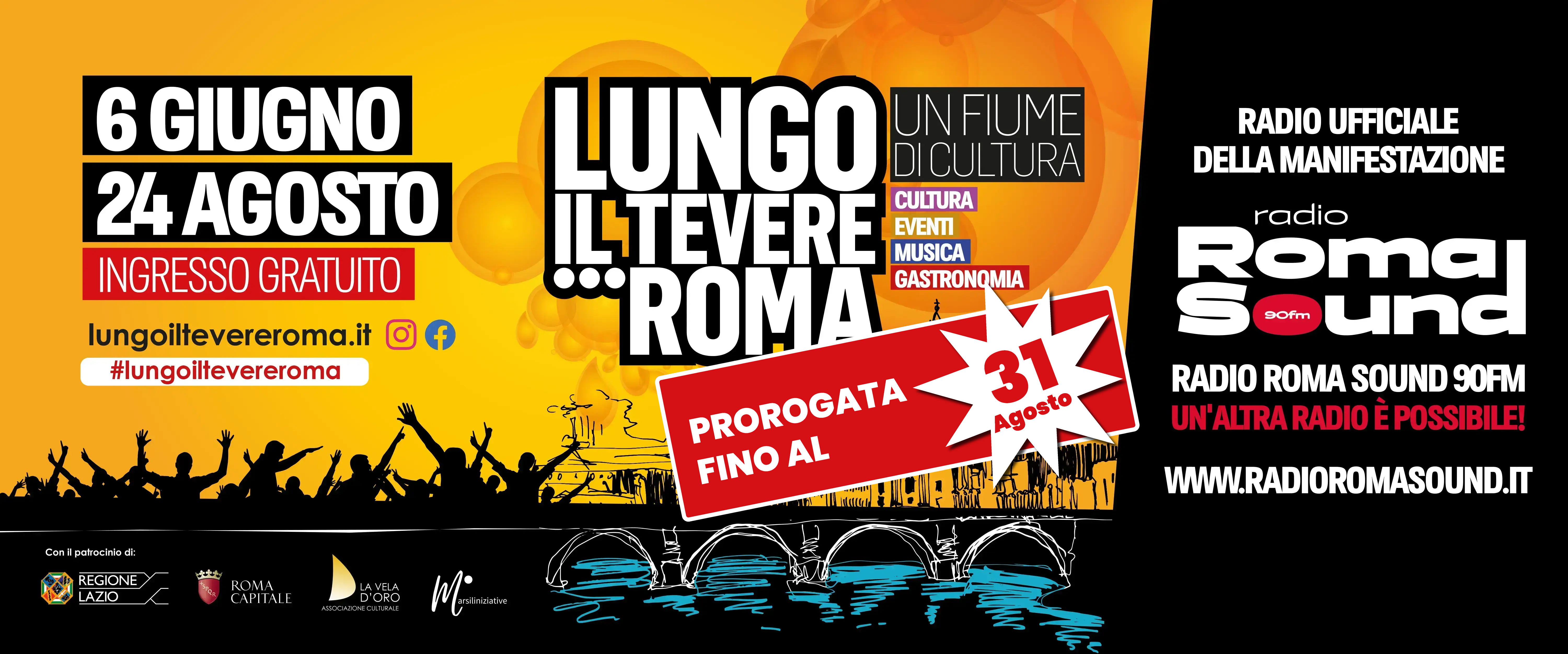Lungo il Tevere Roma 2025