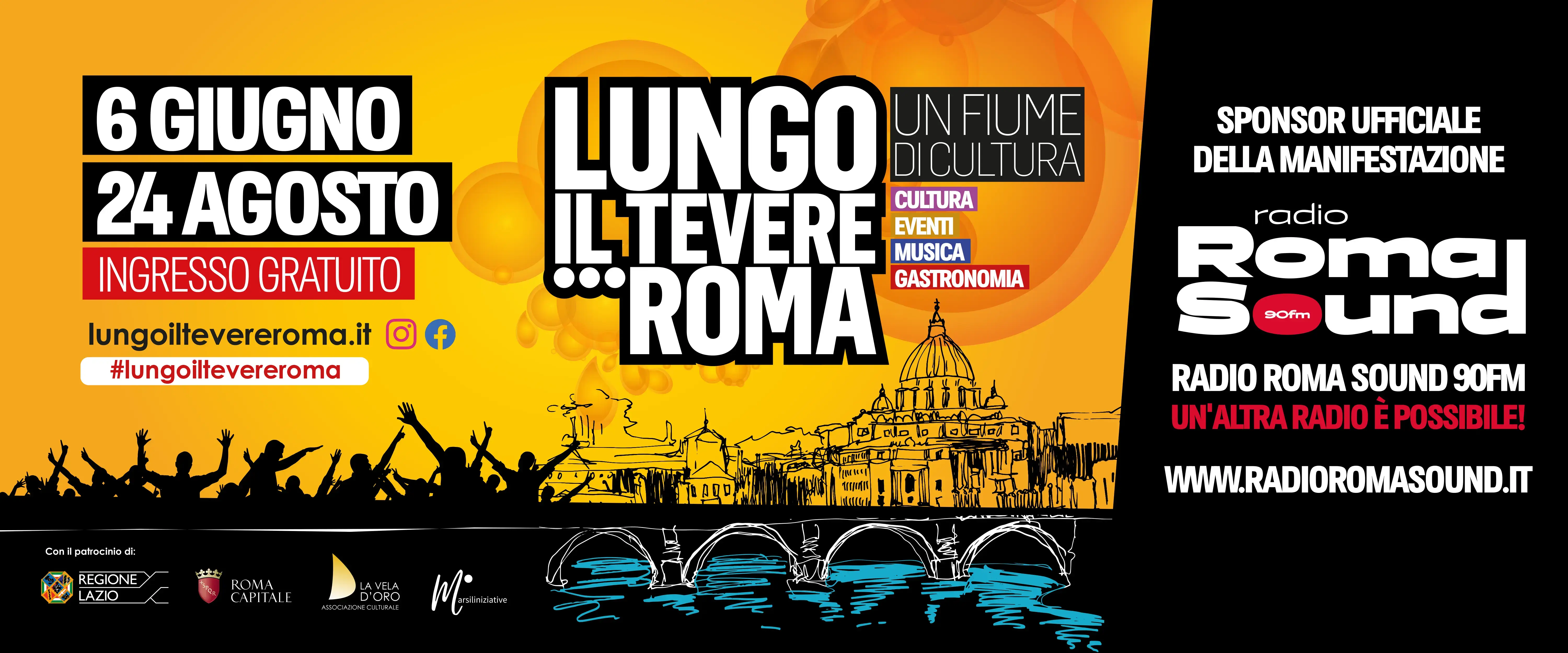 Lungo il Tevere Roma 2025