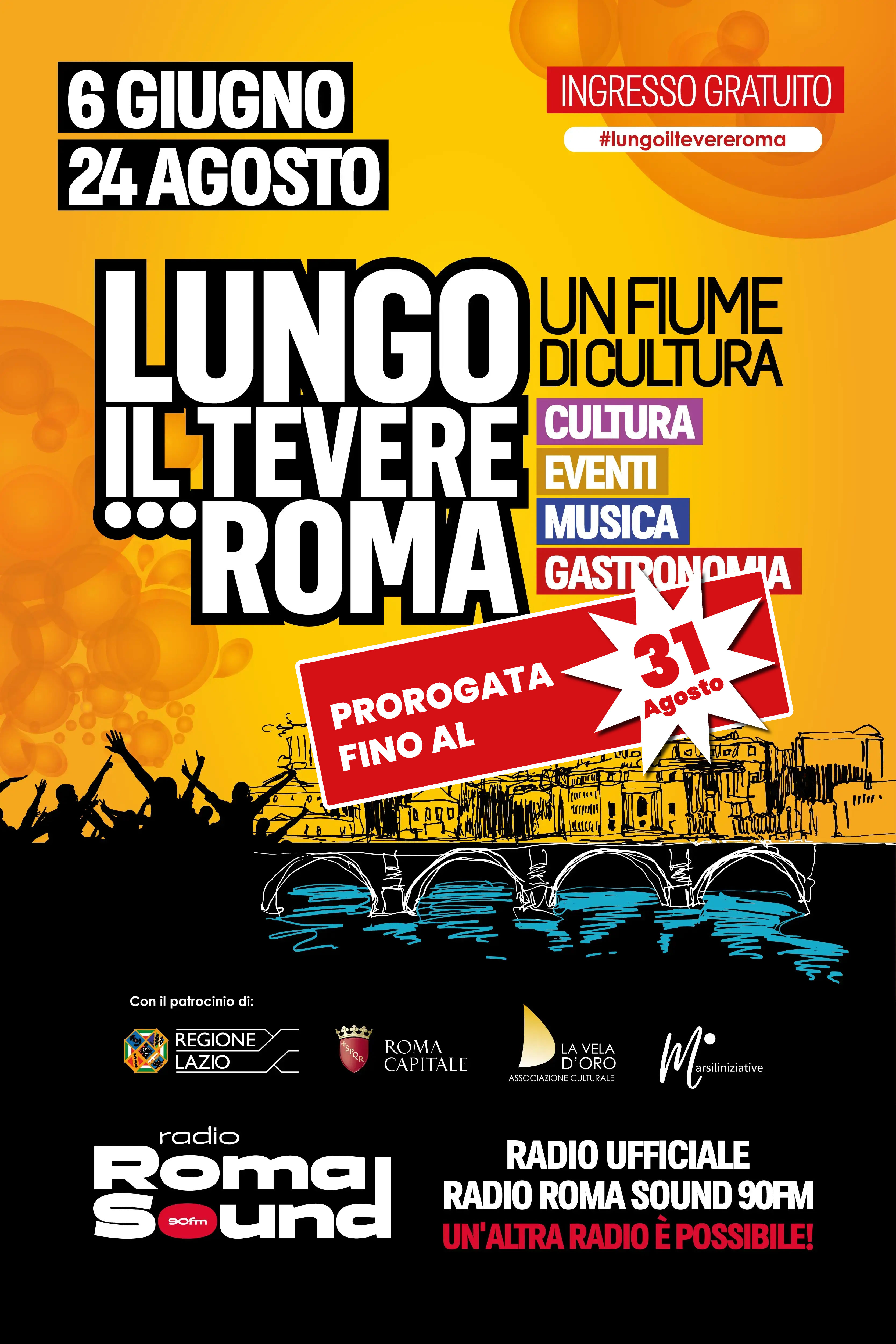 Lungo il Tevere Roma 2025
