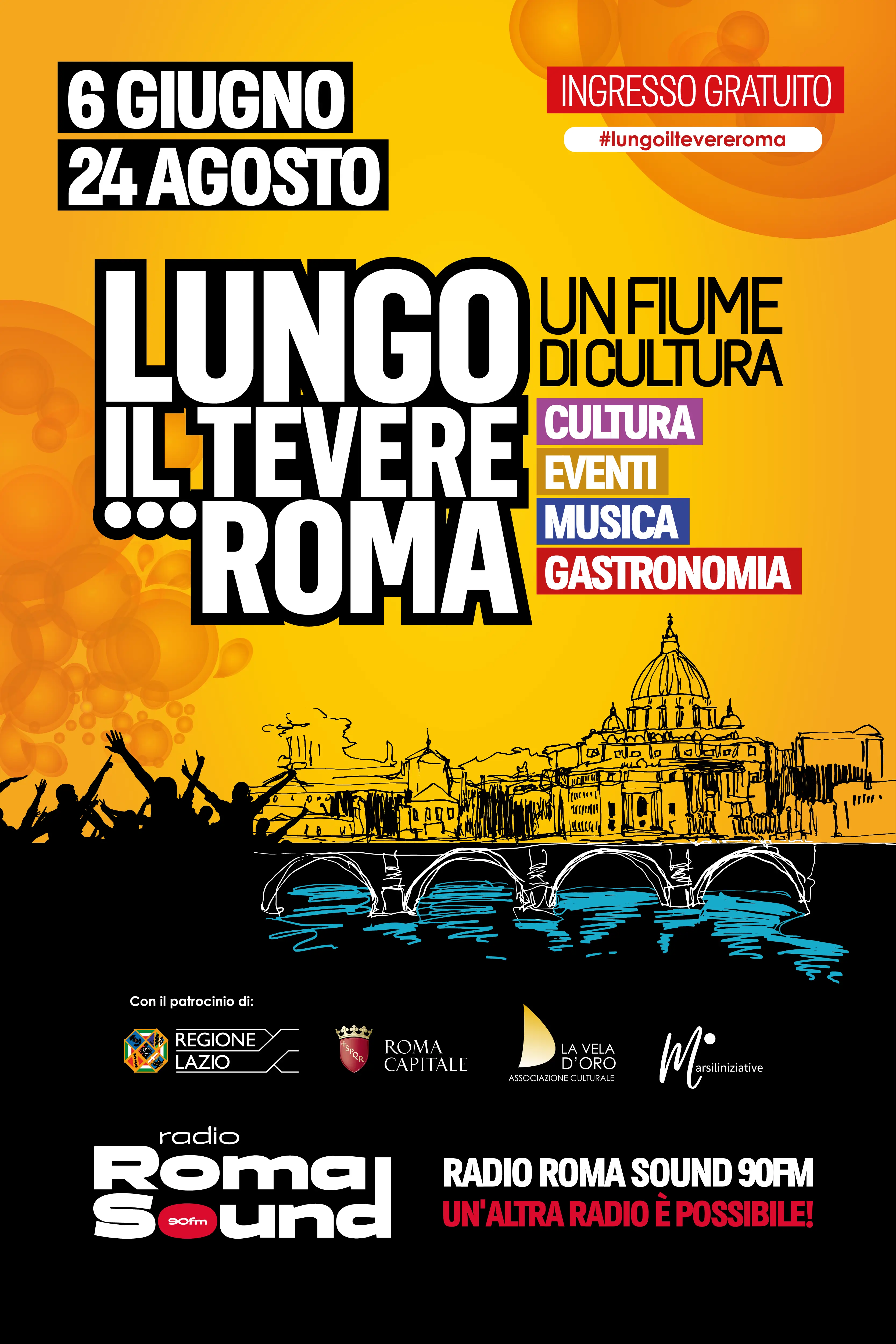 Lungo il Tevere Roma 2025