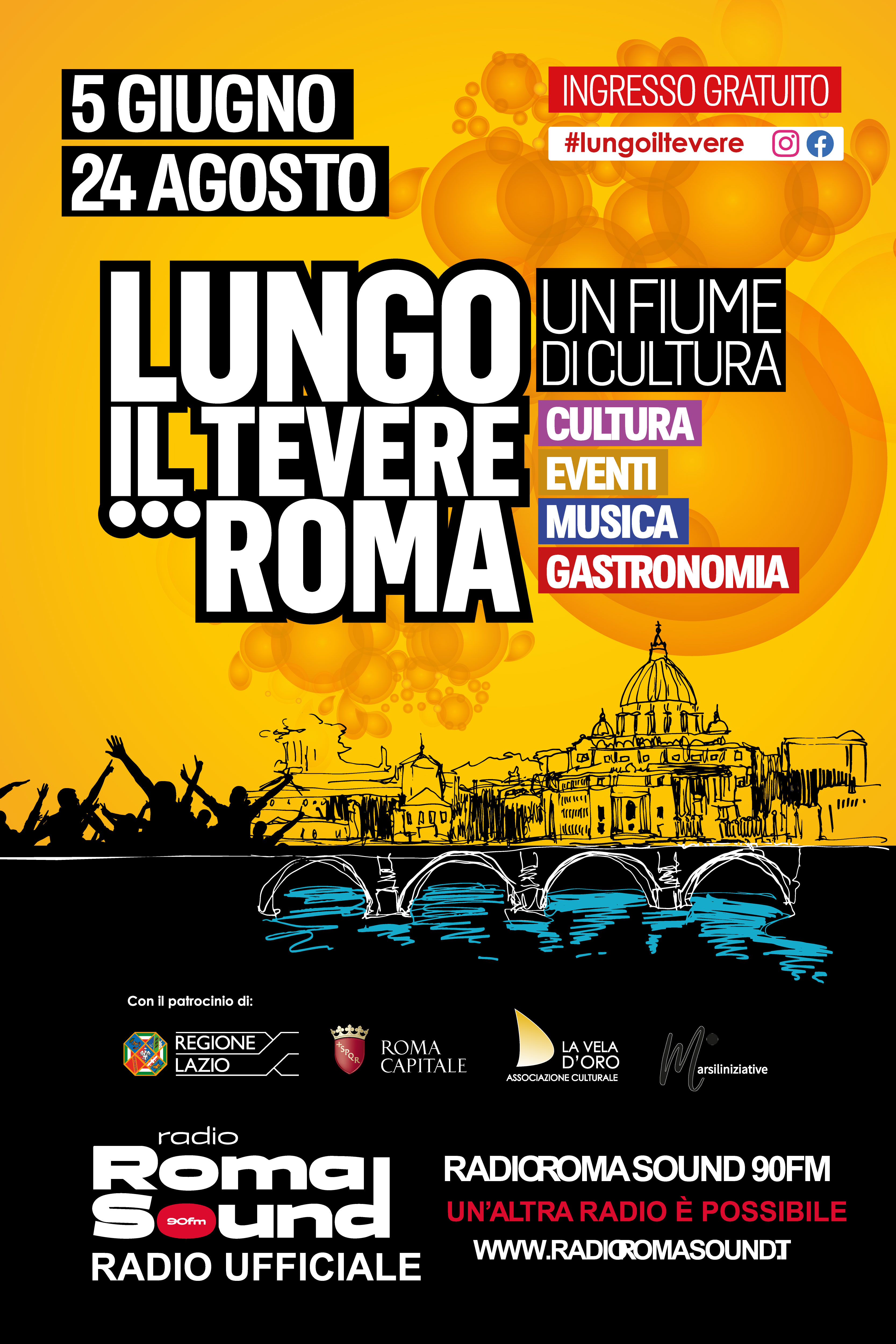 Lungo il Tevere Roma 2025